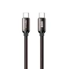 Remax DATA kabl BRUSHED ALLOY TIP C na TIP C CB36 100W,1.2m, braon ( 940 )