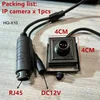 KJB Notranja mini IP kamera 3 MP z mikrofonom, 2,8 mm, PoE