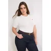 Trendyol Curve Ženska bluza Tbbss26Af00032, Krem