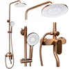Komplet za prhanje REA DROP Brush Copper
