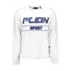 PLEIN SPORT Muški Duks FIPS211_BIANCO_01-WHITE, Beli