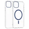 Transparent Color Ring MagSafe maska za iPhone 16 Pro Max – Plava
