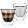 shumee 2x dvostenski termo kozarec za kozarce za espresso kavo 90 ml
