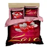 Lessentiel Maison Posteljina 157, 200x220cm, Crveno-roze
