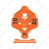 General Lee – Nalepka za Mammotion robotske kosilnice – Luba 2 AWD X