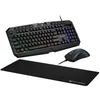 Volkano Set tastatura + miš + podloga za miš Helios VX-148-BK, USB, US, Crni