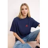 Trendyol Milla Ženska majica TWOSS24TS00102, Tamnoplava