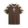 PUMA FC St. Pauli Warm-Up Jersey Men, Sport, Espresso Brown/White, XXL