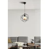 Opviq Luster Sheldon, 26cm, IP20, Crni