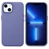 iCARER Etui iz naravnega usnja za iPhone 14 Plus MagSafe Case Leather, svetlo vijolična barva