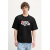 Bombažna kratka majica Fiorucci Curly Lollipop Logo Boxy T-Shirt