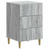 Noćni ormar Siva sonoma 43 x 41 x 66,5 cm Konstruirano drvo