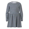 NAME IT Obleka VIVIA mornarska / bela