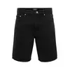 Only & Sons Kavbojke ONSEdge črn denim