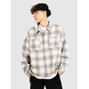 Empyre Boxy Flannel Shirt grey