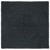 Vidaxl Preproge za površine Temno siva 160 x 160 cm Juta