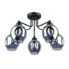 Sollux SL.1145 - Luster na štapu FILLAN 5xE27/60W/230V crni
