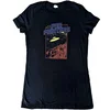 Foo Fighters UFOS 2015 European Tour (Back Print & Ex-Tour) Black S Ženske Majica