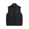 Tommy Jeans Brezrokavnik Lightweight Packable Ripstop Down Gilet črna