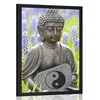 Plakat jin in jang Buda - 40x60 white