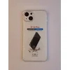 iPhone 14+ transparent maska sa ojačanim ivicama ( 96109 )