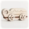 CuteWood Lesena 3D sestavljanka tovornjak za mleko
