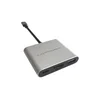 LC-Power USB-C hab, USB-A, USB-C (PD 100W), 1x HDMI do 4k UHD, sivi