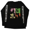 The Beatles Get Back Studio Shots (Sleeve Print) Black XL Majica