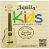 Set strun za sopranski, tenorski in koncertni ukulele Kids Multi Color Aquila