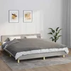 Vidaxl vidaXL Obtežena odeja s prevleko, siva, 155 x 220 cm, 7 kg, blago