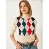 Bianco Lucci Top Strickoberteile bež