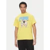 Puma Majica Dylans World 630257 Rumena Regular Fit