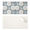 shumee Samolepilne vinilne ploščice z geometrijskim potiskom krogov in oblik 10x40x20 cm
