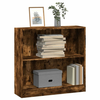 Regal za knjige boja hrasta 80x24x76 cm konstruirano drvo