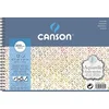 Rayher. Blok akvarelni spirala Aquarelle Canson 12,5x18 cm 300 g, 12 listni; Hot Pressed