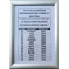 TEHTEL Ram za spisak stanara A4