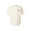 BILLABONG Majica Heritage ecru/svetlo modra/rjasto rdeča/črna