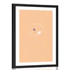 Plakat s paspartujem rastlinski mehurček - 30x45 no frame