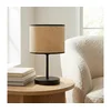 Stona lampa ECO 1xE27/15W/230V bež/ratan
