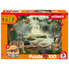 Schmidt - Puzzle V deževnem gozdu + slika - 100 kosov