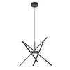 Rabalux Visilica Henli2, LED, 40W, 3000K, 66x66cm, Crna
