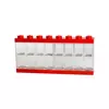 LEGO IZLOŽBENA POLICA ZA 16 MINIFIGURA: CRVENA