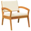 Bistro set s jastukom 3 pcs Smeđa Poliester