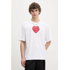 Bombažna kratka majica Fiorucci Lollipop Heart Print Boxy Fit T-Shirt