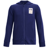 Under Armour UA Rival Terry FZ Pulover otroška 712525 Modra