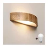 Brilagi - LED zidna svetiljka CARVALHO MODERN 3xE27/60W/230V hrast