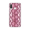 Maska Silikonska Print za Huawei P30 Lite Pink Snake