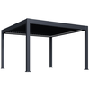 Luksuzna motorizirana bioklimatska pergola PRESTIGE 4×4 m, aluminij – samostoječa