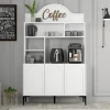Hanah Home Kuhinjski ormar Lyon 120, Belo-crni