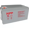 NPP NPG12V-65Ah, GEL BATTERY, C20=65AH, T14, 350*168*179*179, 18,3KG, Light grey